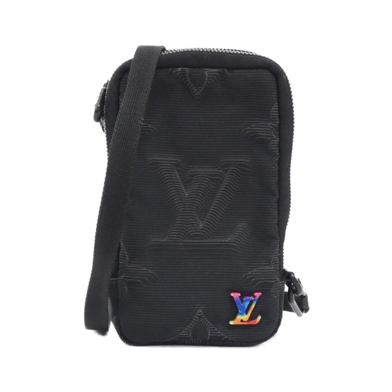 ルイヴィトン LOUIS VUITTON 2054 ダブル フォン ポーチ M80141 ショルダーバッグ