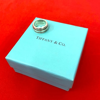 TIFFANY&Co. ティファニー グルーブド ダブルライン リング シルバー925 リング・指輪 7号 シルバー
23632