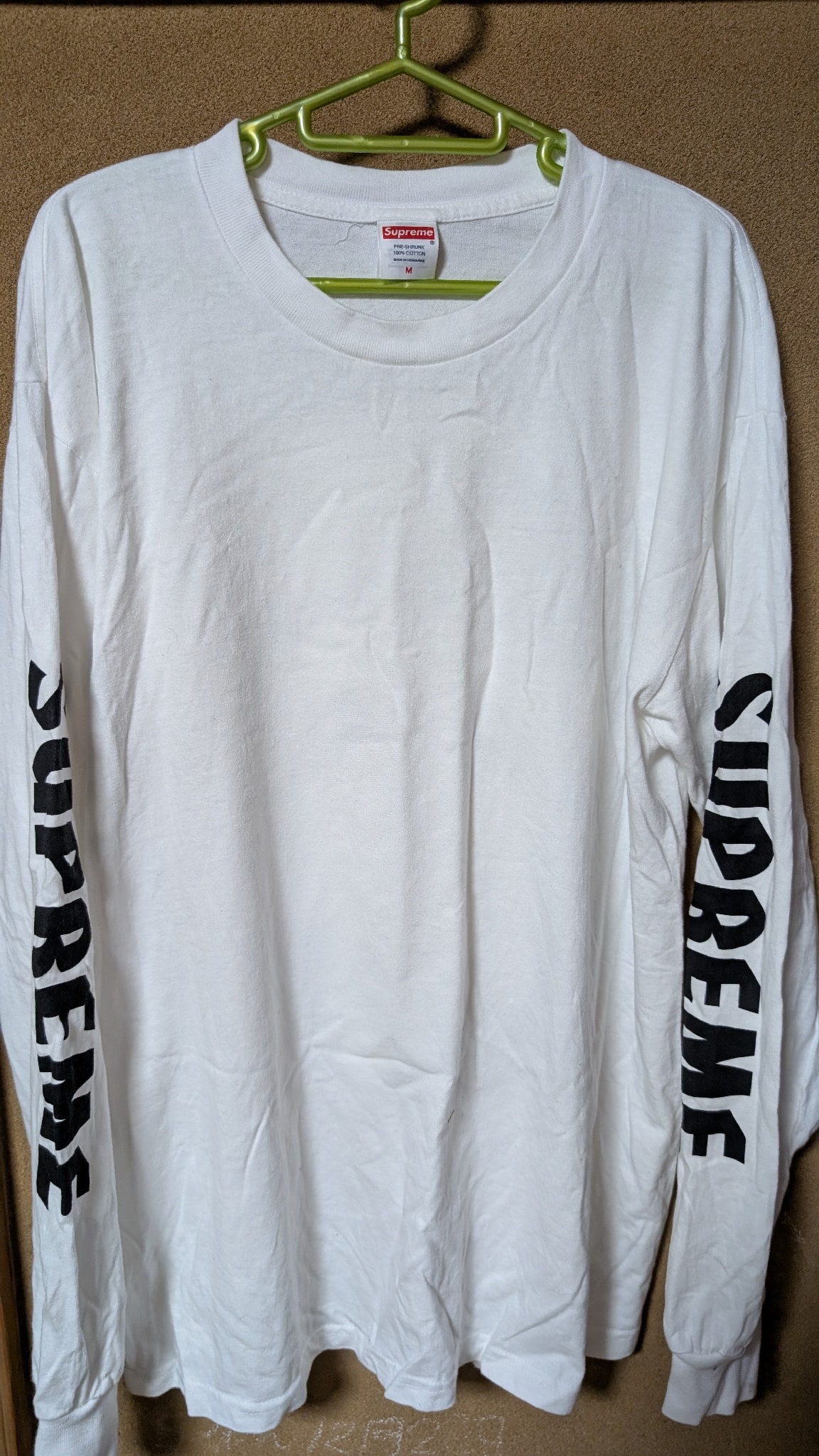 Supreme x Spitfire L/S Tee "White"