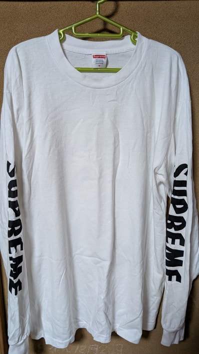 Supreme x Spitfire L/S Tee "White"