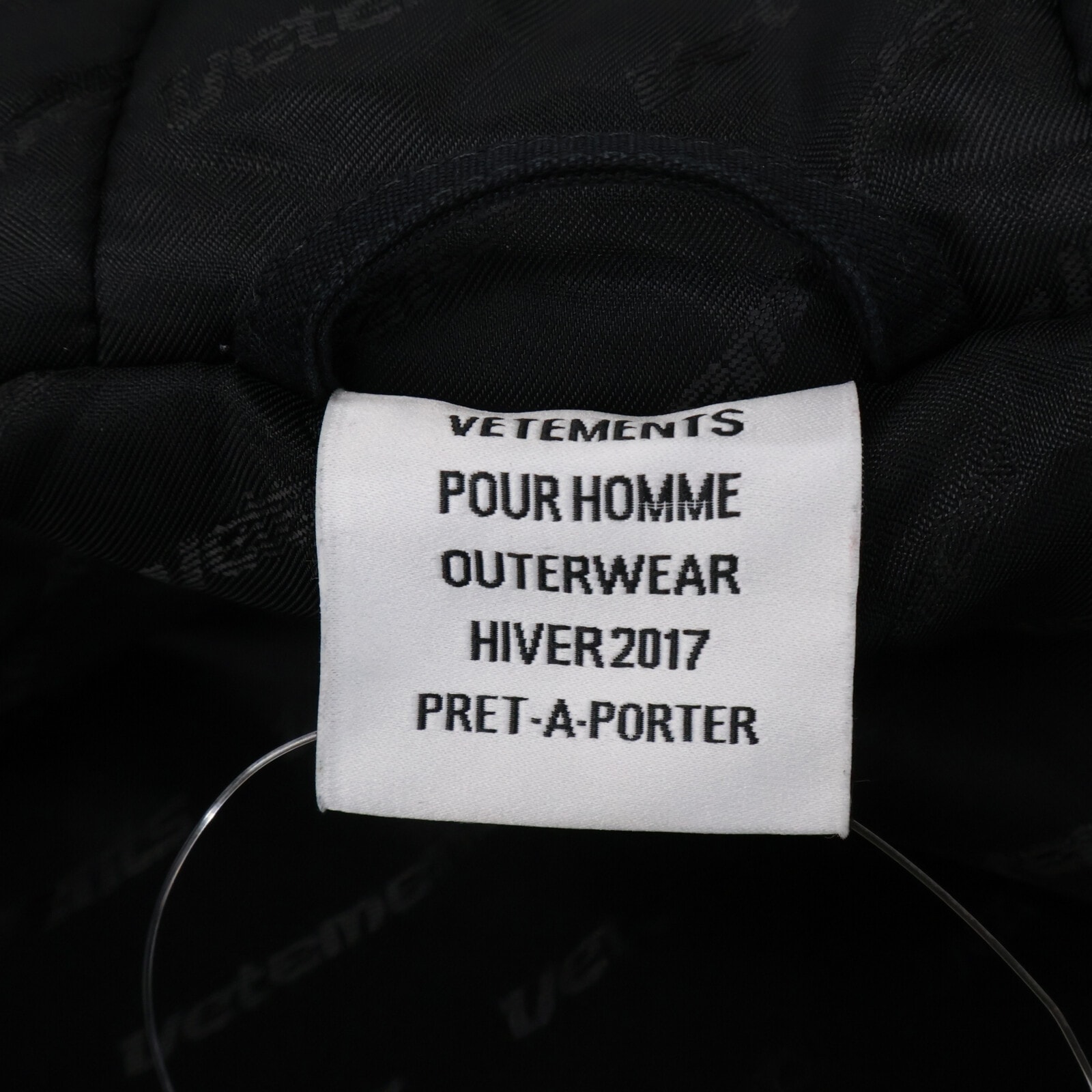 B (目立った傷や汚れなし)】カナダグース xVETEMENTS ヴェトモン 17SS