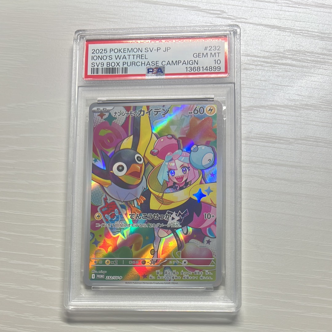 ナンジャモのカイデン P [SV-P 232](プロモーションカード「拡張パック バトルパートナーズ Box購入キャンペーン」)