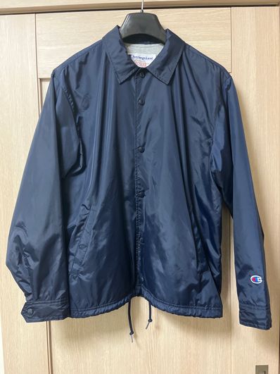 Supreme x Champion Coaches Jacket "Navy"