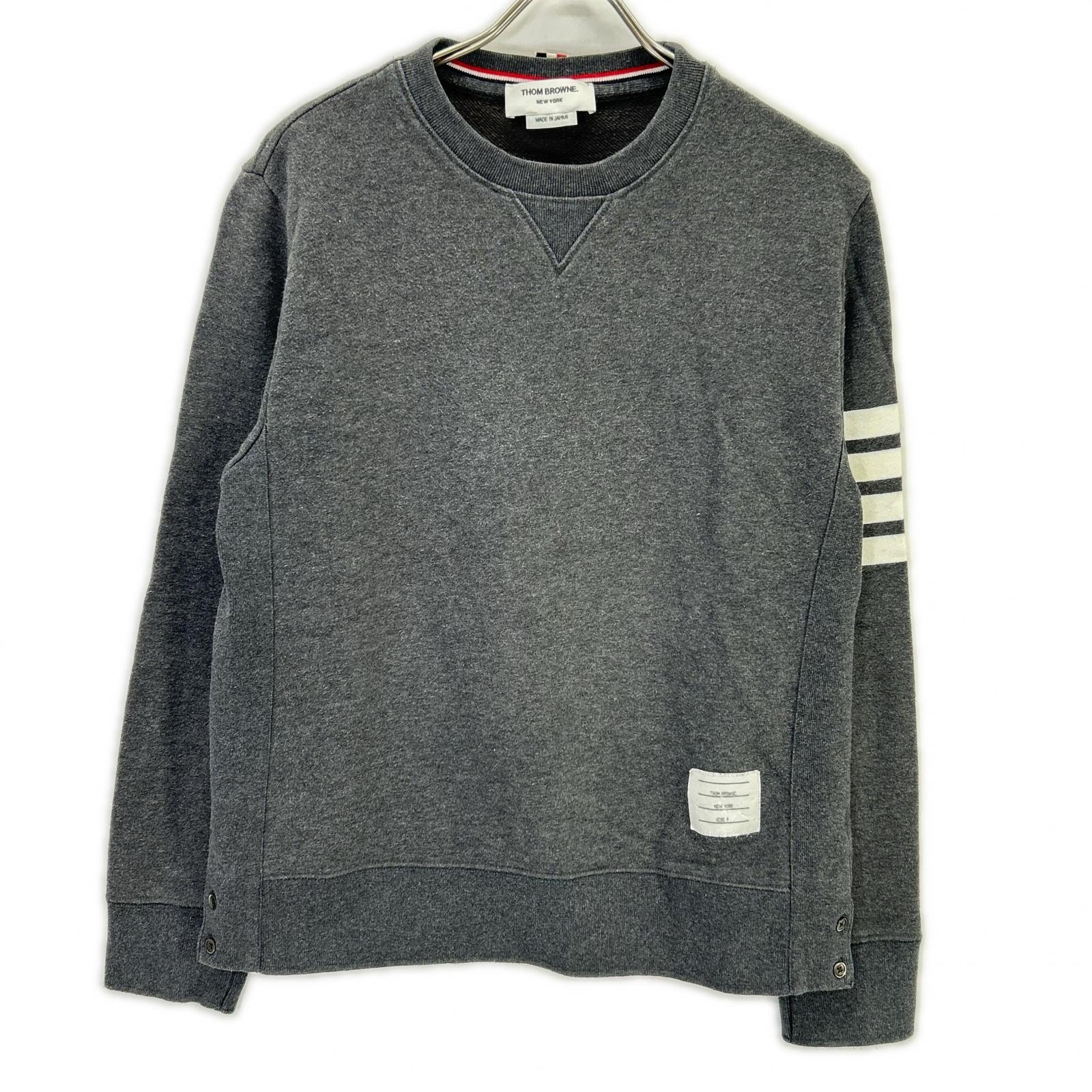 トムブラウン MJT021H-00535025 クラシック ループバック 4-BAR スウェットシャツ 4
