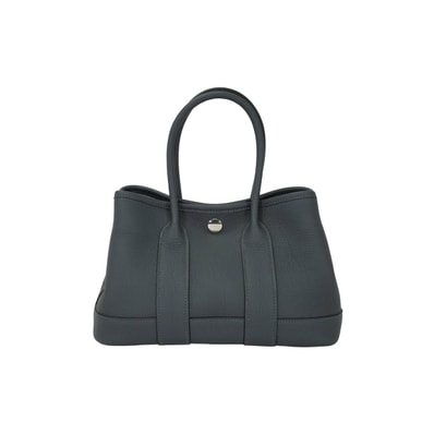 HERMES エルメス ハンドバッグ ネオ ガーデンパーティ 23 グリミスティ トゴ シルバー金具 G刻印 新品