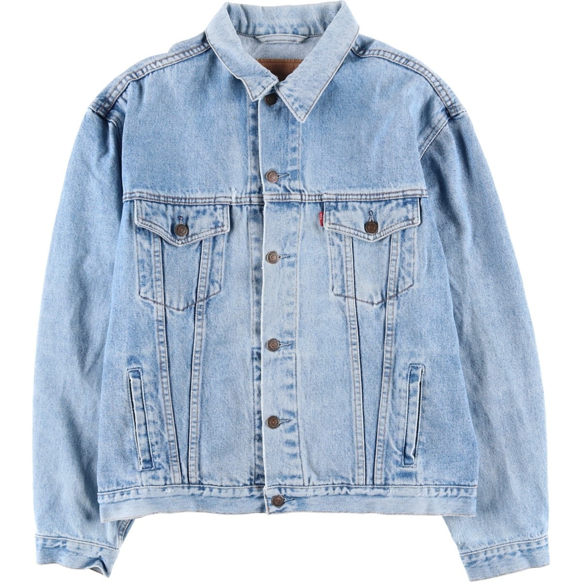 古着 リーバイス Levi's ユーロモデル デニムジャケット Gジャン 英国製 メンズXL相当/eaa604134