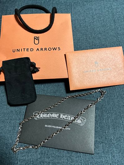 Chrome Hearts Paper Chain Necklace 45cm (18inch) "Silver"