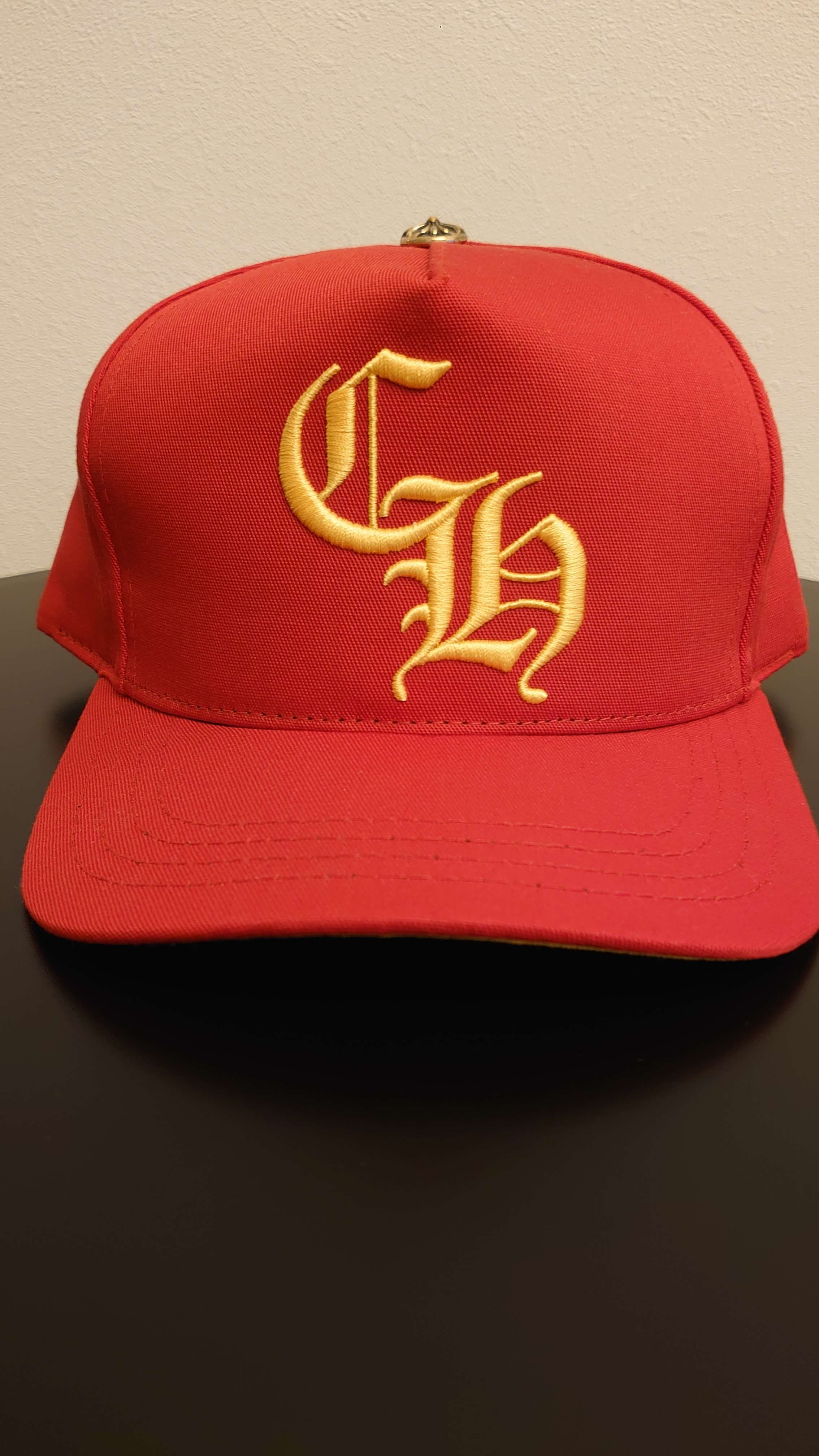 クロムハーツ トラッカーキャップ 赤黄 レッド イエロー ch ゴールド