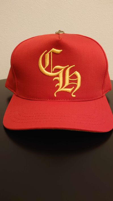 クロムハーツ トラッカーキャップ 赤黄 レッド イエロー ch ゴールド