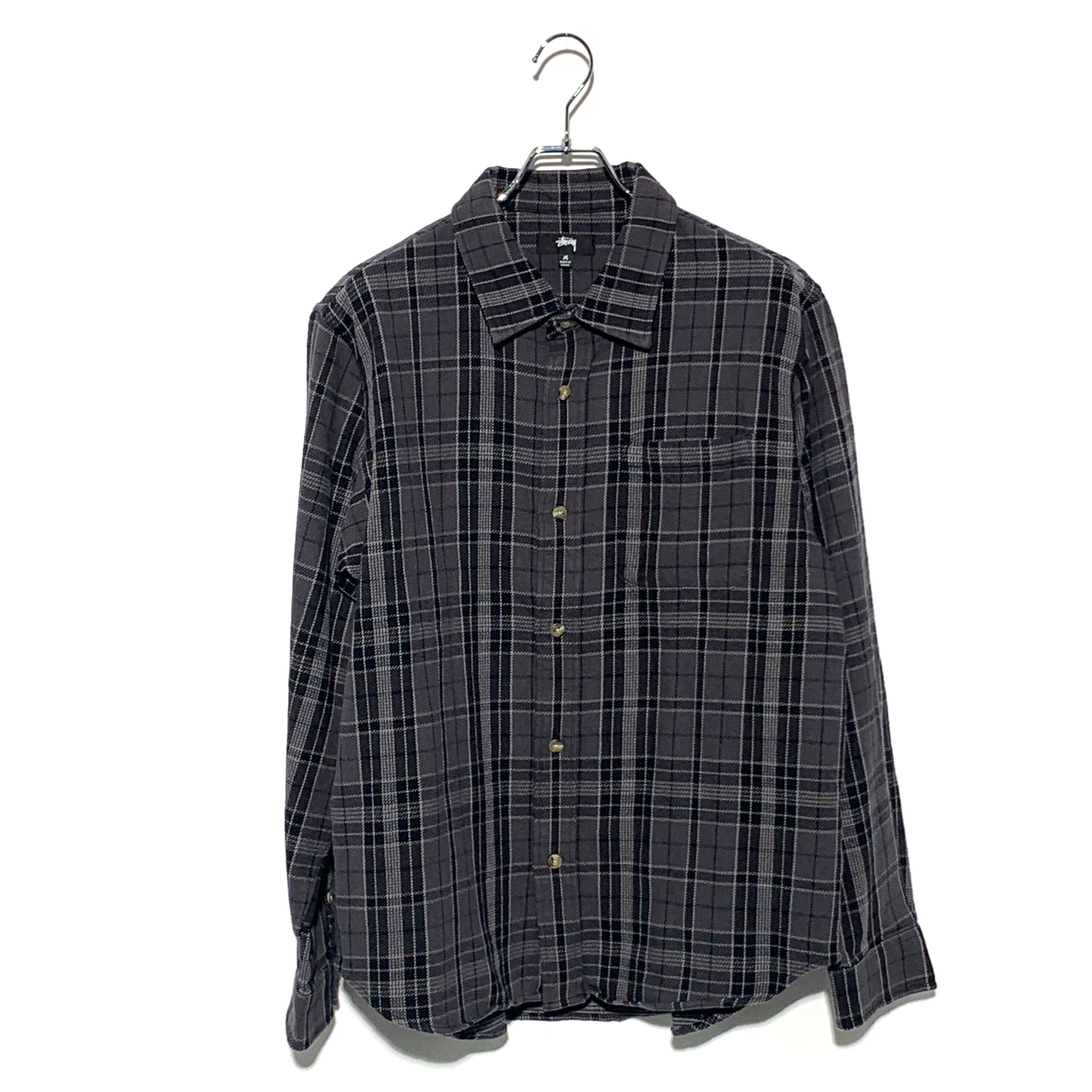 Stussy Stones Plaid Shirt "Black"