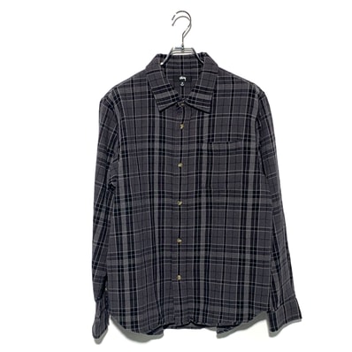 Stussy Stones Plaid Shirt "Black"