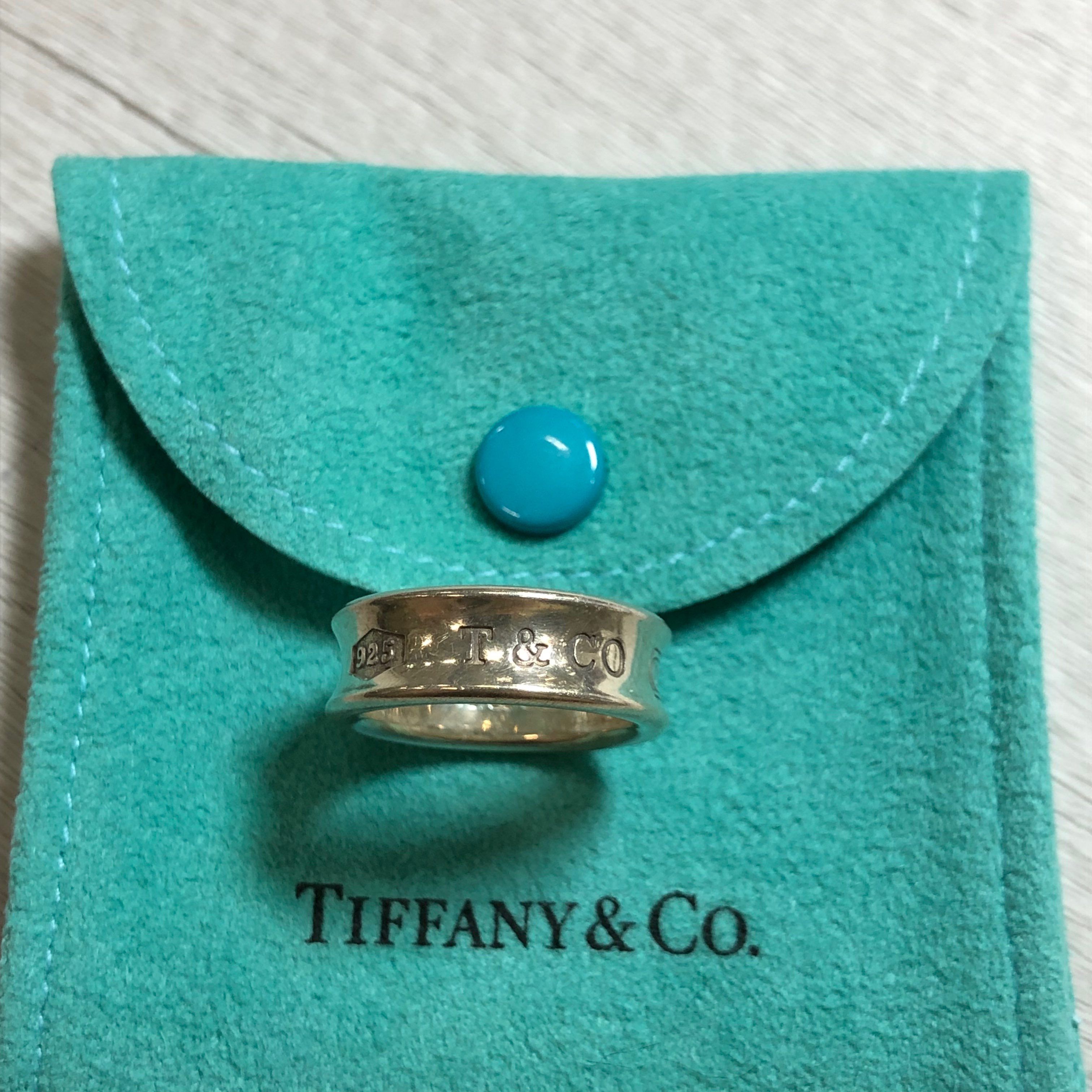 ティファニー T&C SV925 1837 ミディアム リング