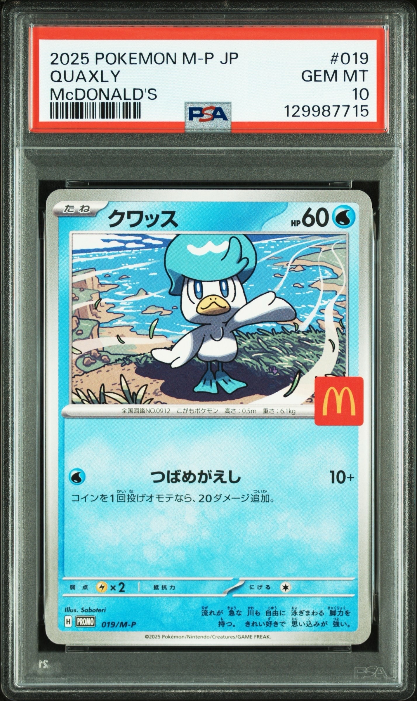 クワッス P [M-P 019](プロモカードパック「マクドナルド ハッピーセット2025」)