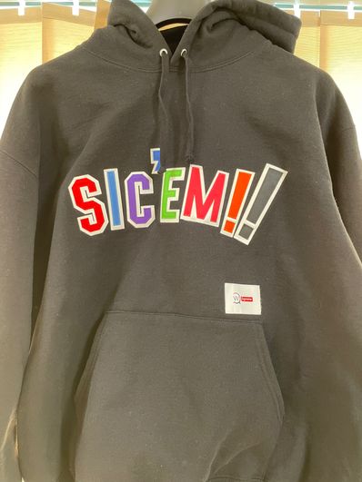 Supreme / WTAPS Sic'em! Hooded Sweatshirt "Black"