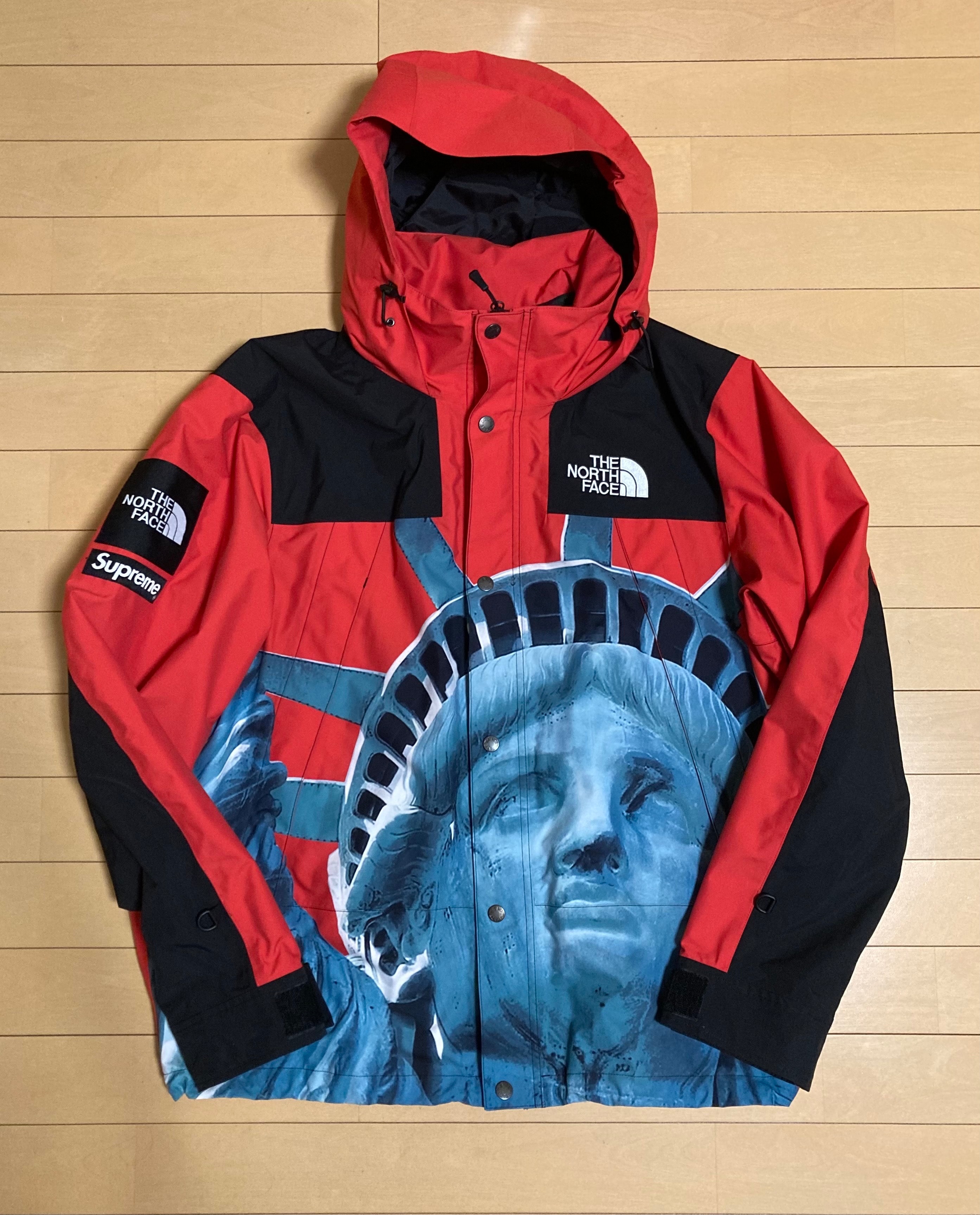 Supreme x The North Face Statue of Liberty Mountain Jacket "Red"