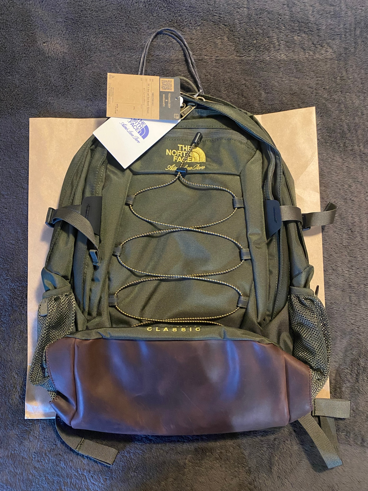 The North Face x Aime Leon Dore Borealis Backpack "New Taupe Green"