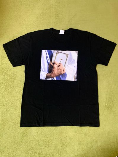 Supreme Bible Tee "Black"