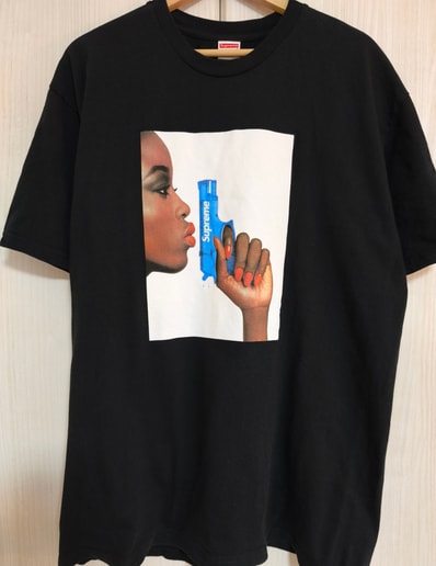 Supreme Water Pistol Tee "Black"