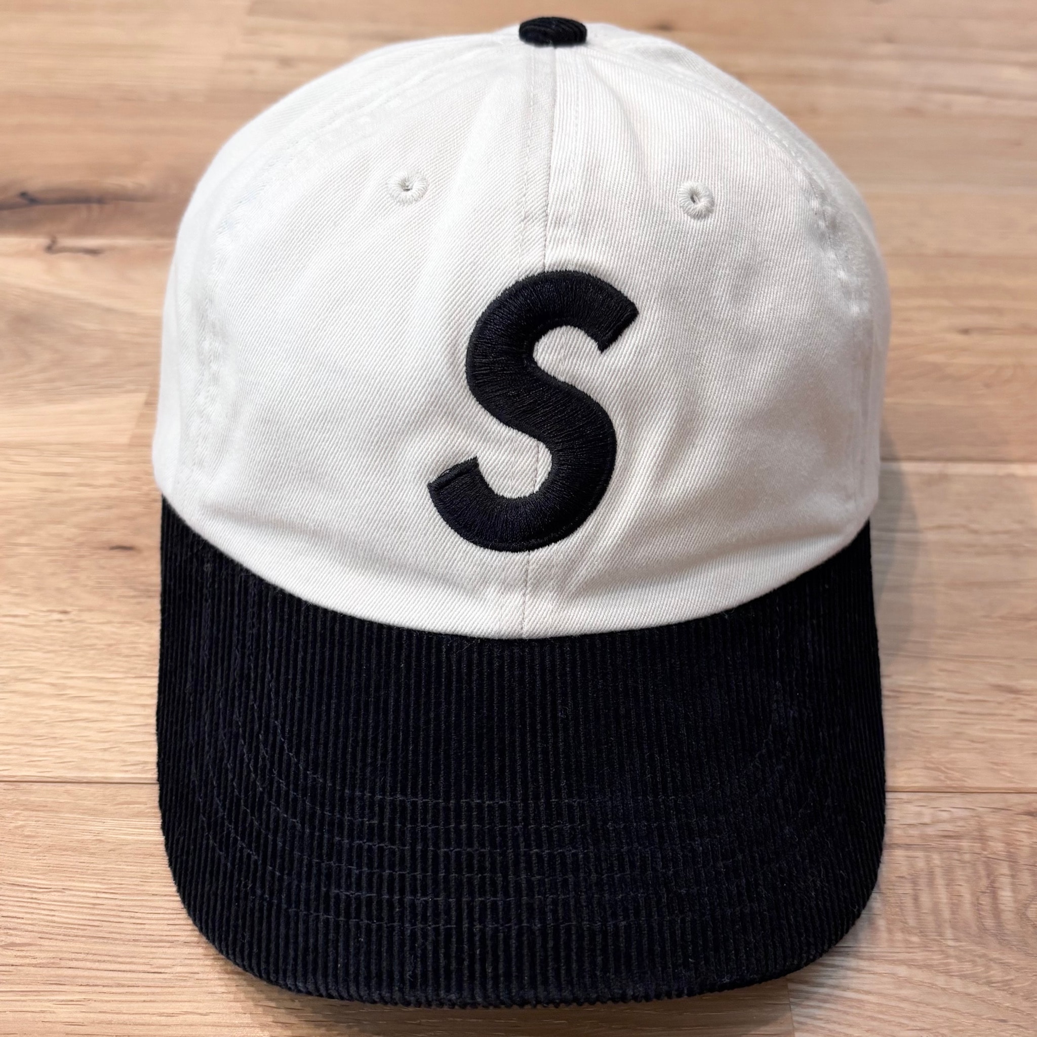 Supreme 2-Tone S Logo 6-Panel "Stone"
