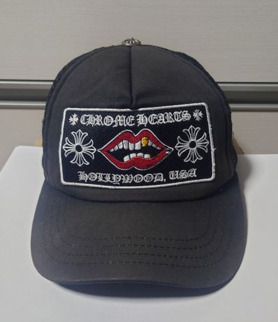 Chrome Hearts Tracker Cap Chomper "Black"
