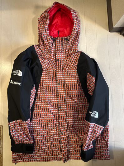 Supreme x The North Face Studded Mountain Light Jacket "Red"