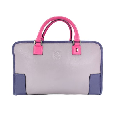 ロエベ LOEWE レザー アマソナ36 ハンドバッグ【中古】