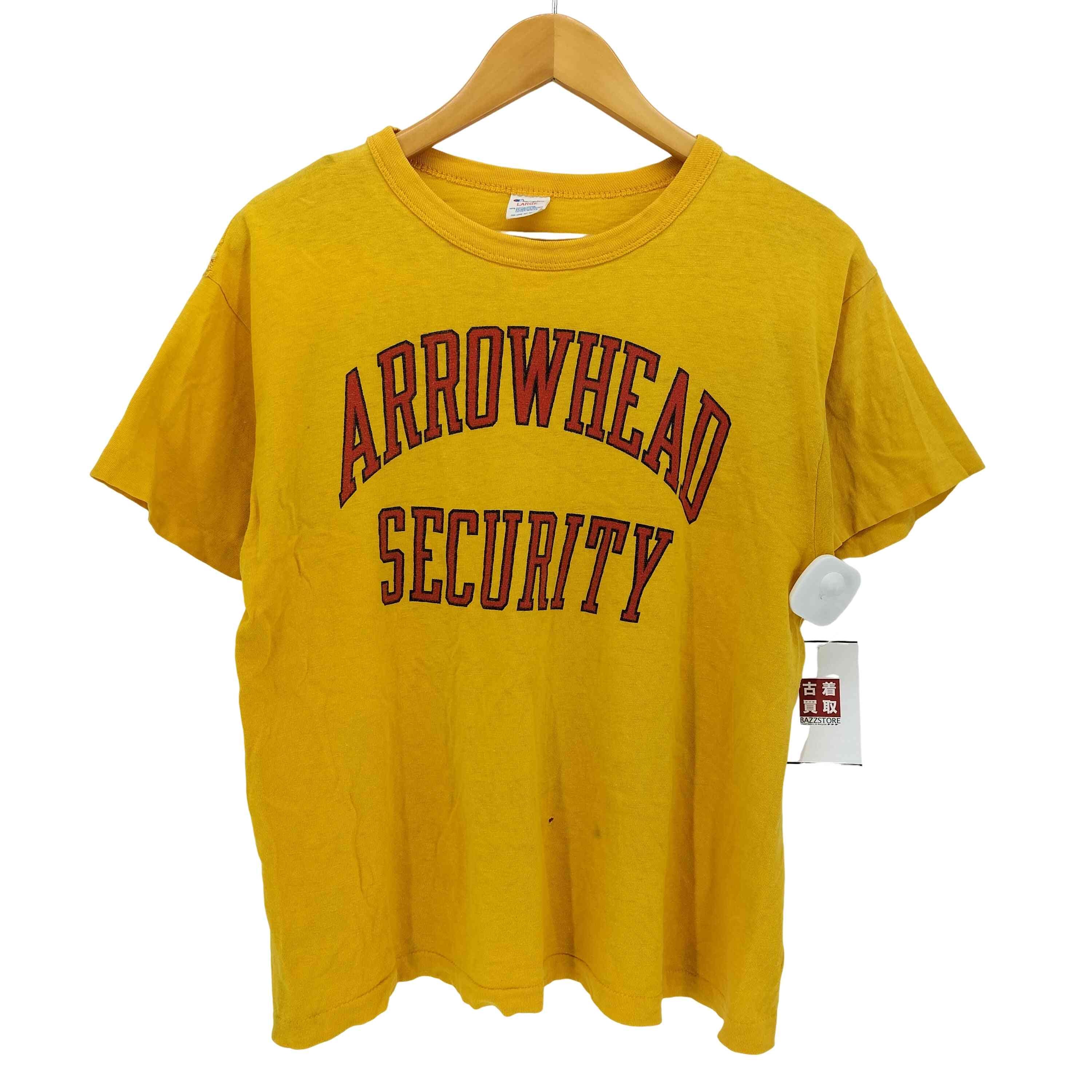 80S USA製 トリコタグ 染み込みプリント S/S クルーネック Tシャツ【1142473783215】