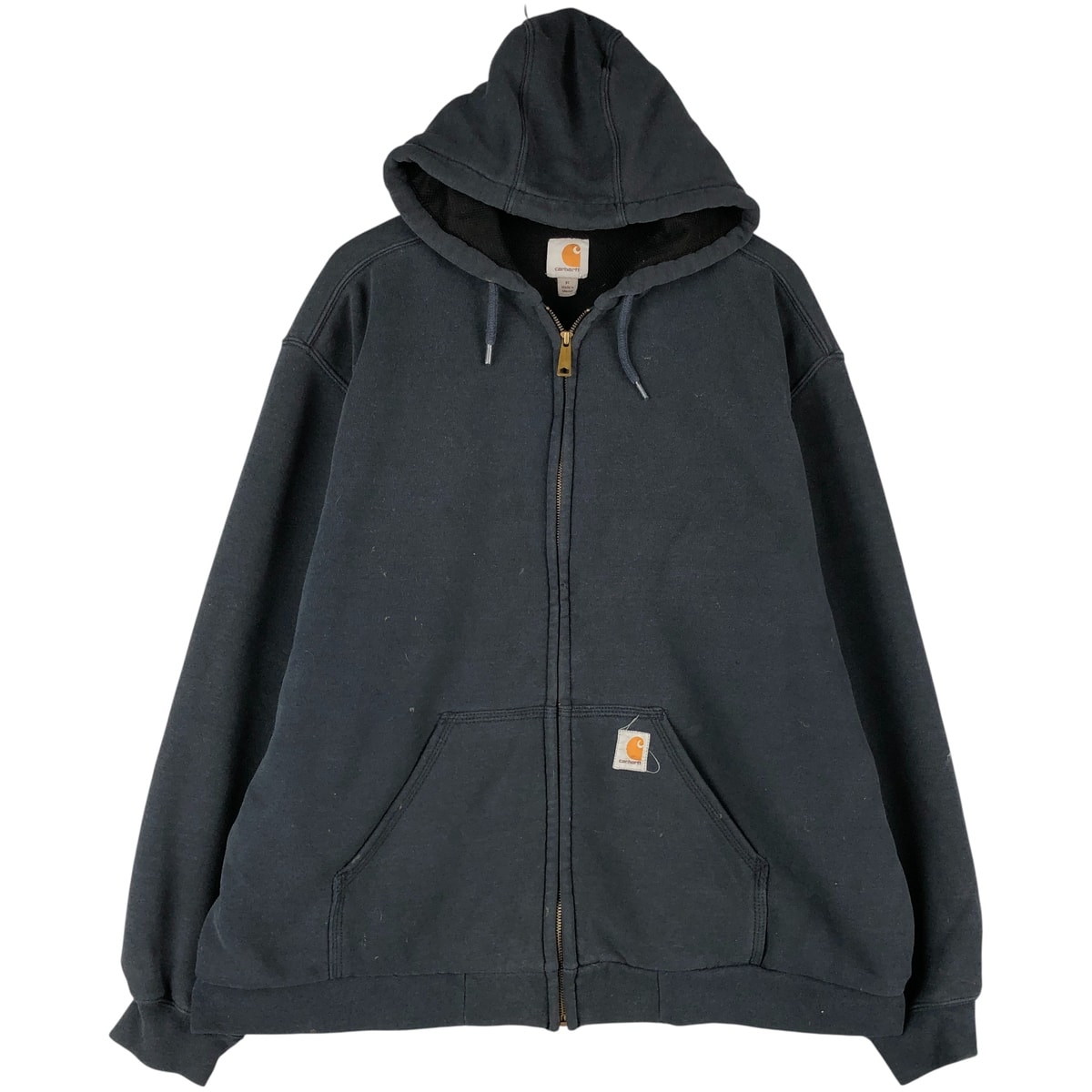古着 カーハート Carhartt スウェットフルジップパーカー メンズXL相当/eaa596864