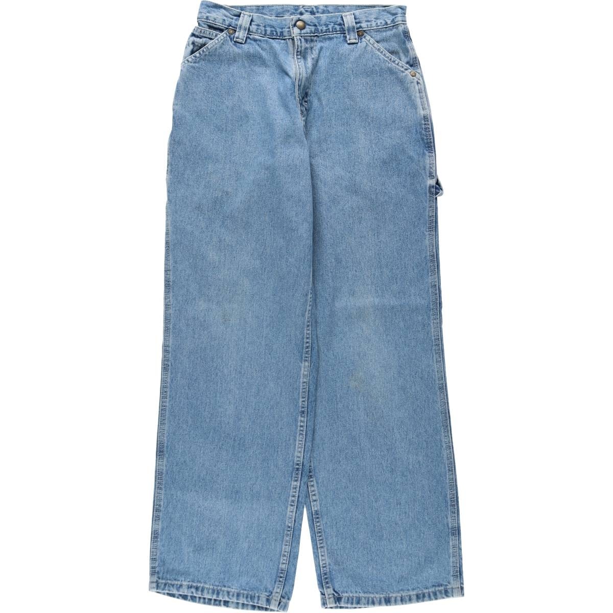 古着 リー Lee DUNGAREES デニム ペインターパンツ レディースL(w28)相当/eaa619376