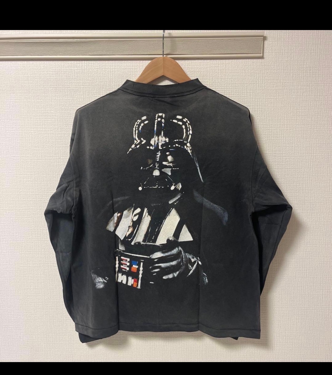 SAINT Mxxxxxx x SATR WARS LS Tee Darthvader "Black"