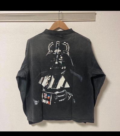 SAINT Mxxxxxx x SATR WARS LS Tee Darthvader "Black"