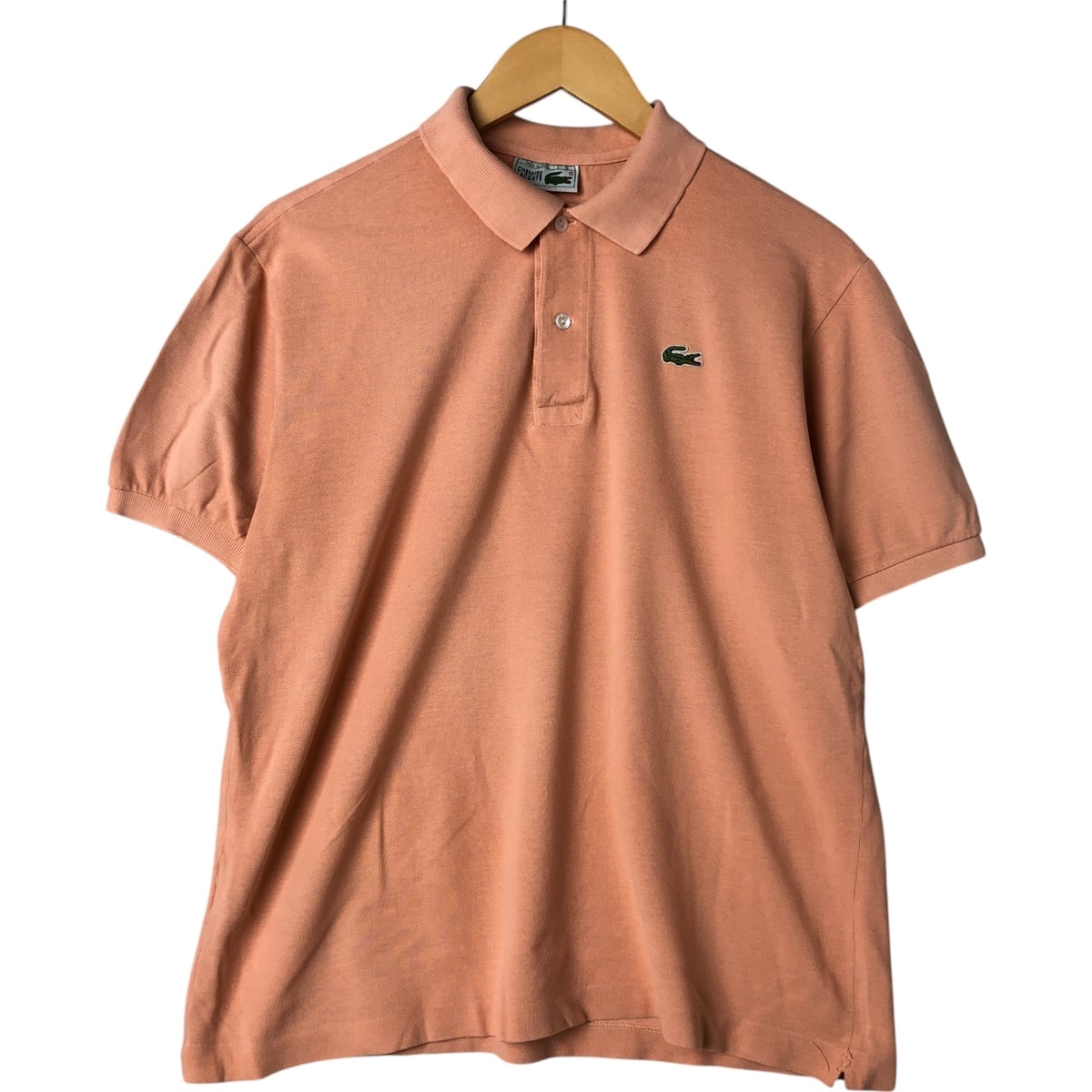 古着 80年代 ラコステ LACOSTE CHEMISE フレンチラコステ 半袖 ポロシャツ スペイン製 5 メンズL相当 ヴィンテージ/eaa551329
