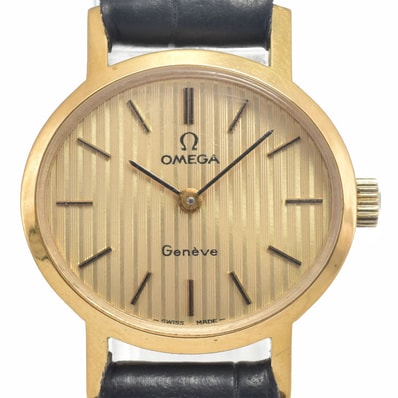 オメガ OMEGA 511.0412 ヴィンテージ ジュネーブ Cal.620 ゴールド 手巻き レディース 良品 腕時計 E#146688