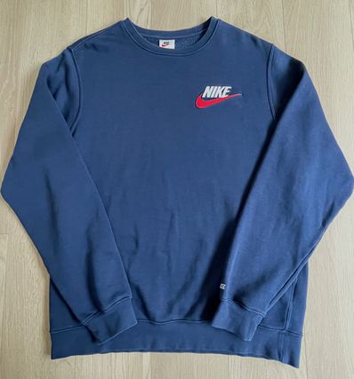 Supreme / NIKE® Crewneck "navy"