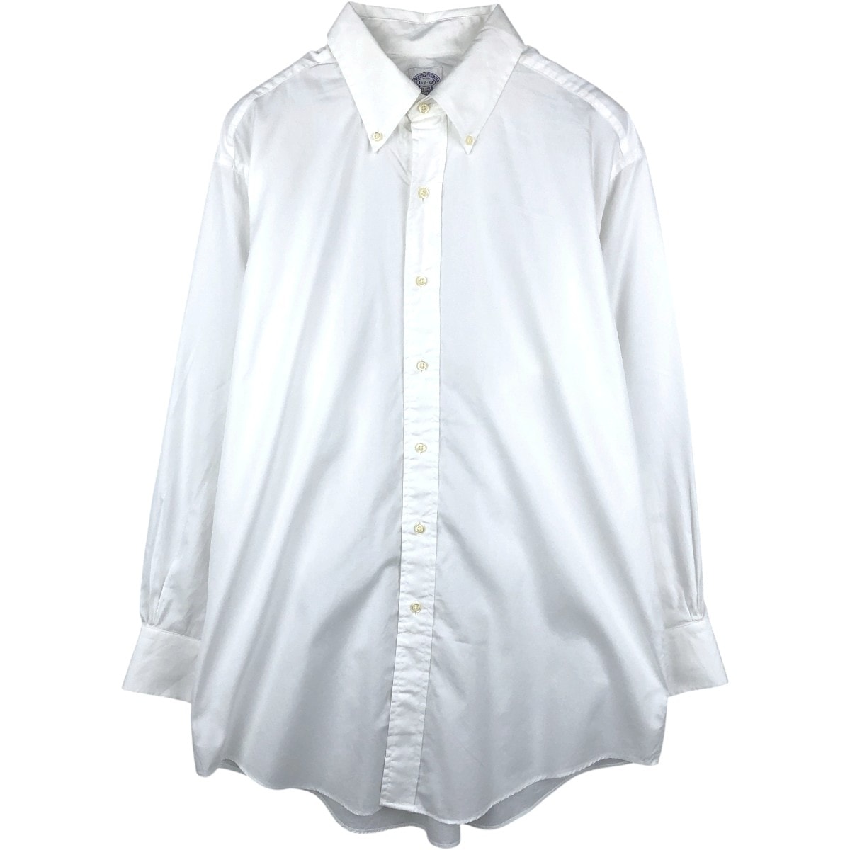 古着 ブルックスブラザーズ Brooks Brothers Est.1818 長袖 ボタンダウンシャツ USA製 メンズL相当/eaa676881