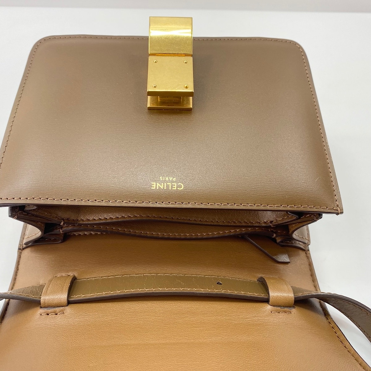 C (やや傷や汚れあり)】セリーヌ CELINE クラシック ボックス