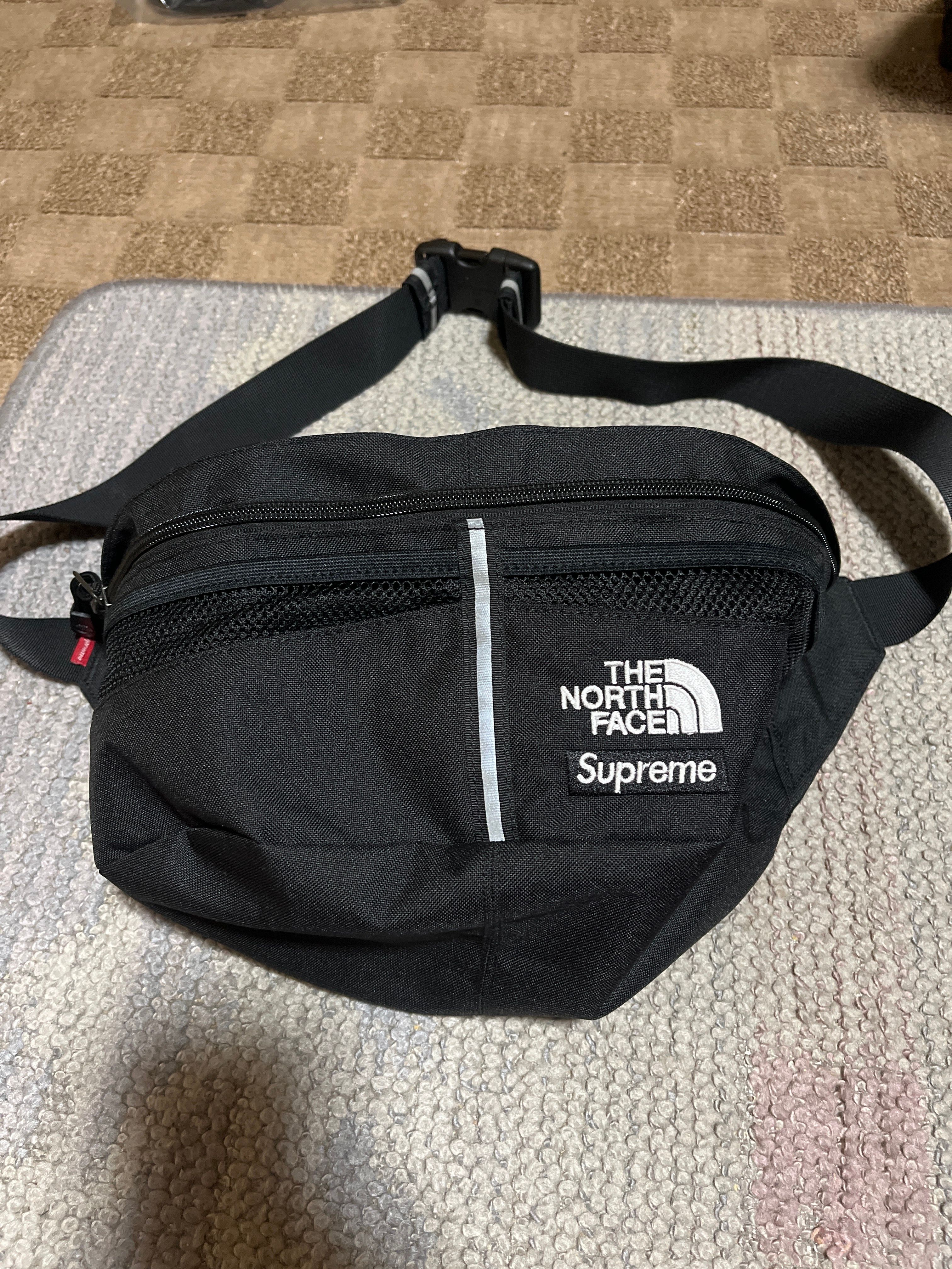 Supreme x The North Face Split Waist Bag "Black" NM72400I / NF0A875G