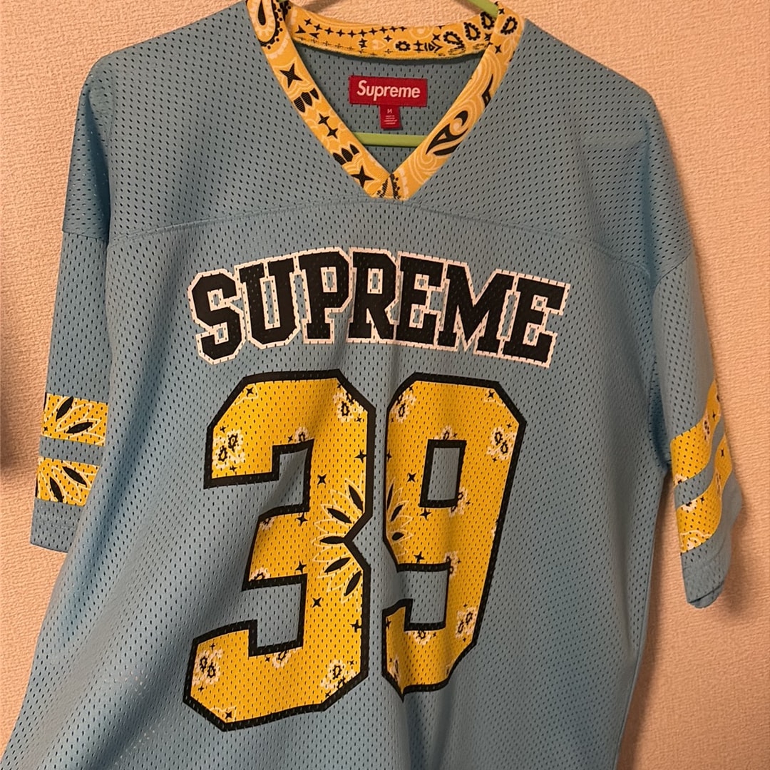Supreme Bandana Football Jersey "Blue"