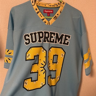 Supreme Bandana Football Jersey "Blue"