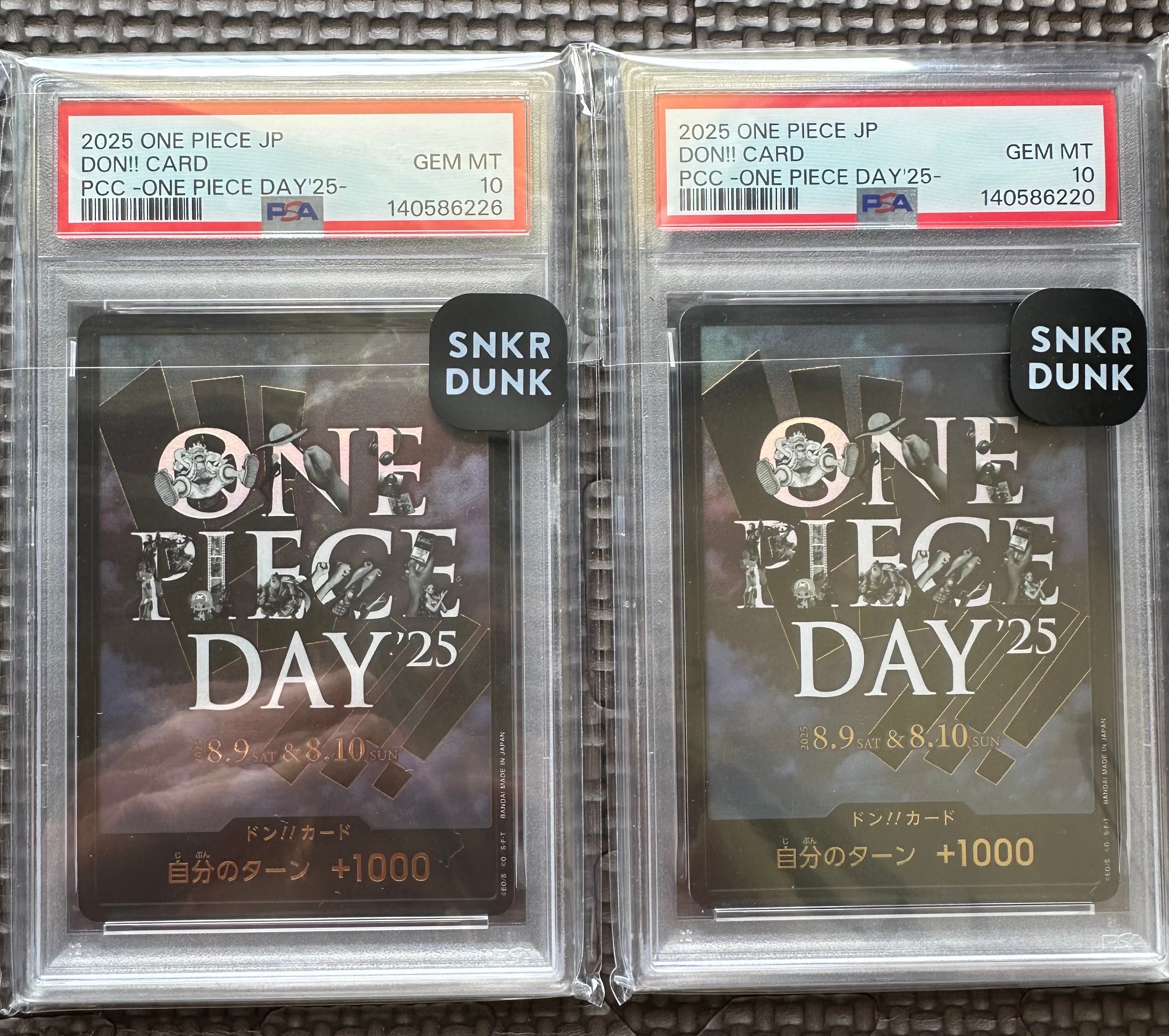 PSA10】ドン!!カード : ONE PIECE DAY'25 (プレミアムカード