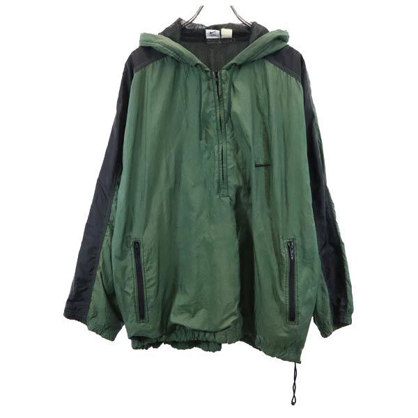 NIKE 90s 00s 長袖 ハーフジップ パーカー