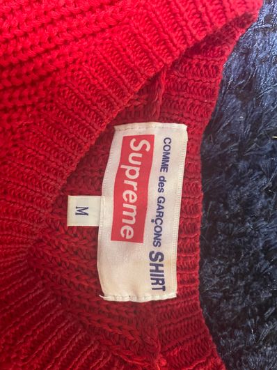 Supreme / Comme des Garçons SHIRT® Sweater "Red"