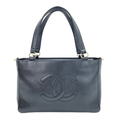 シャネル CHANEL キャビアスキン トートバッグ【中古】