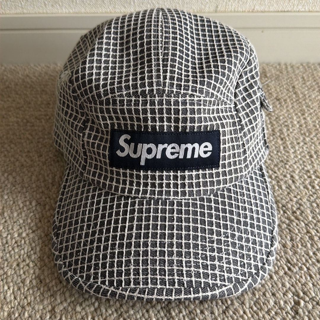 Supreme Denim Ripstop Camp Cap "Dark Blue"