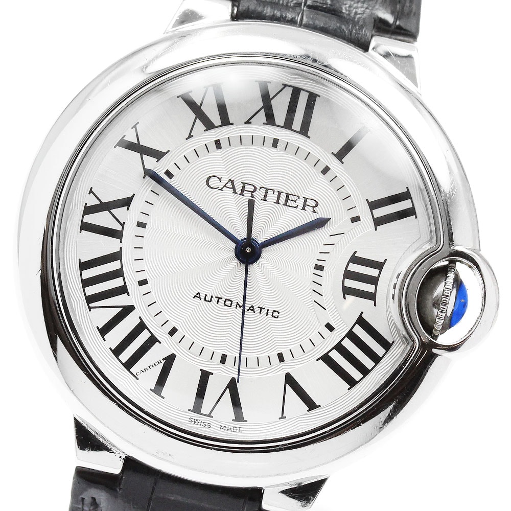 カルティエ バロンブルー 36mm WSBB0028 メンズ 【中古】