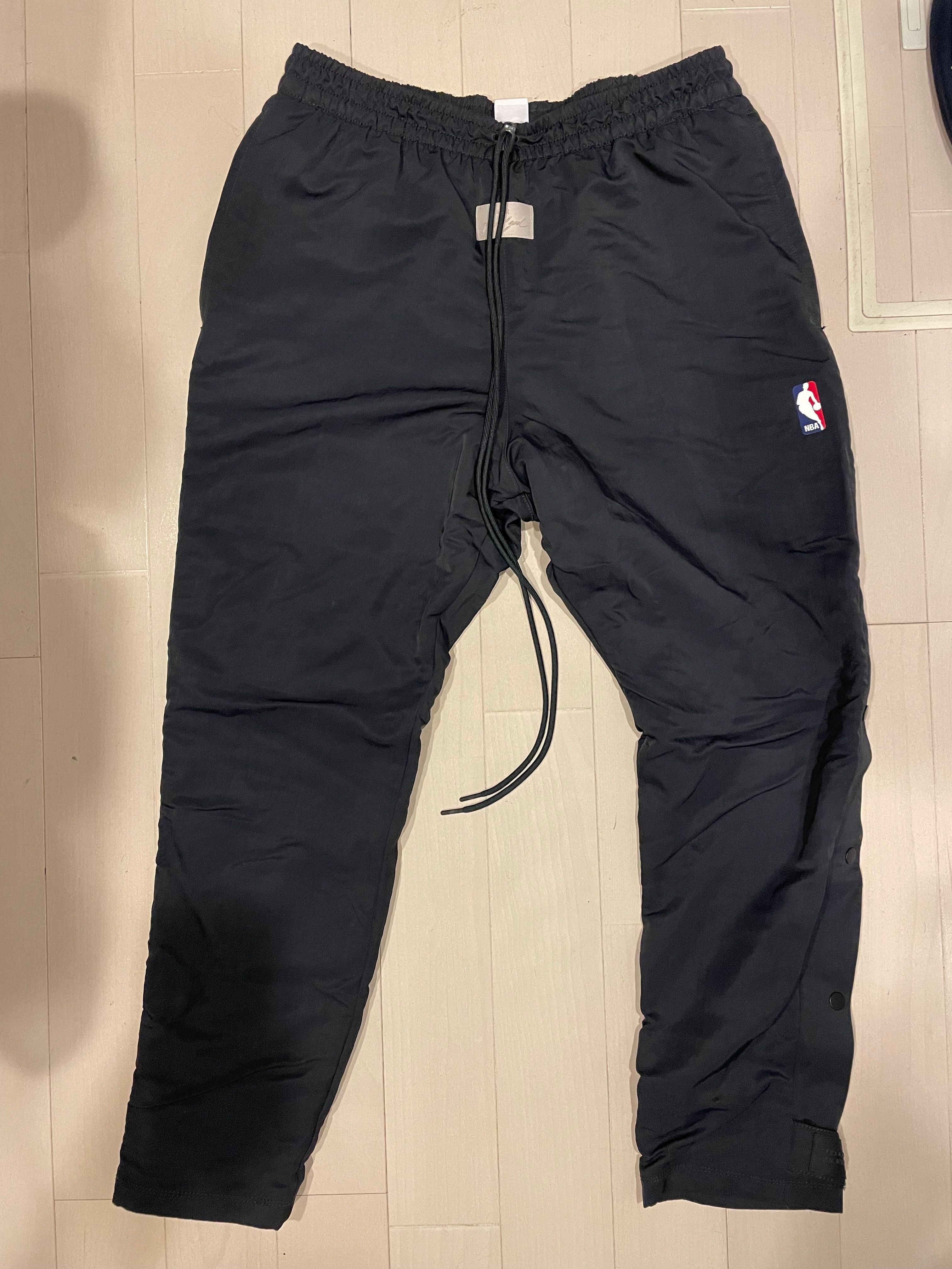 FEAR OF GOD / Nike Nylon Warm Up Pants "Off Noir"