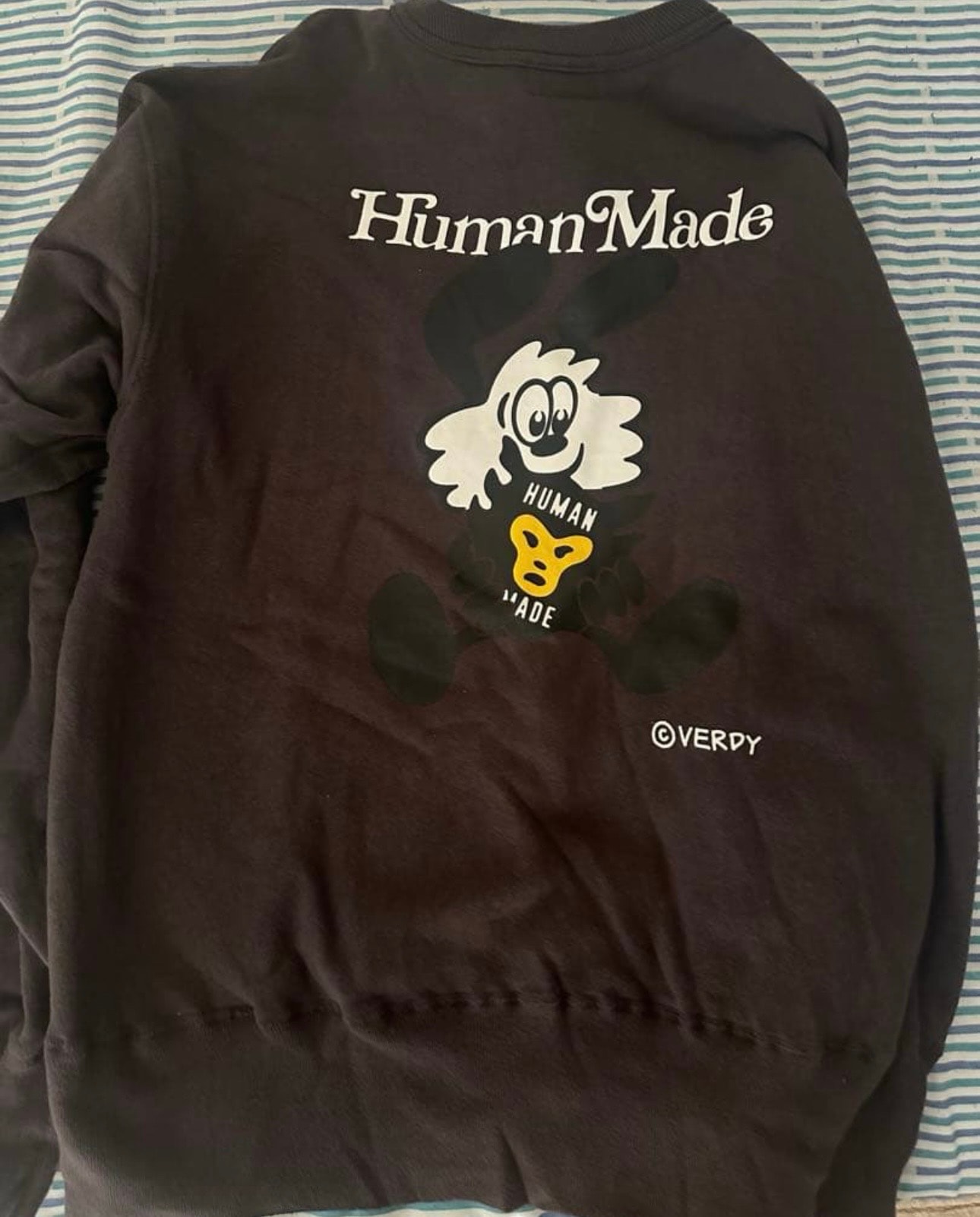 HUMAN MADE x VERDY Tsuriami Sweatshirt "Black"