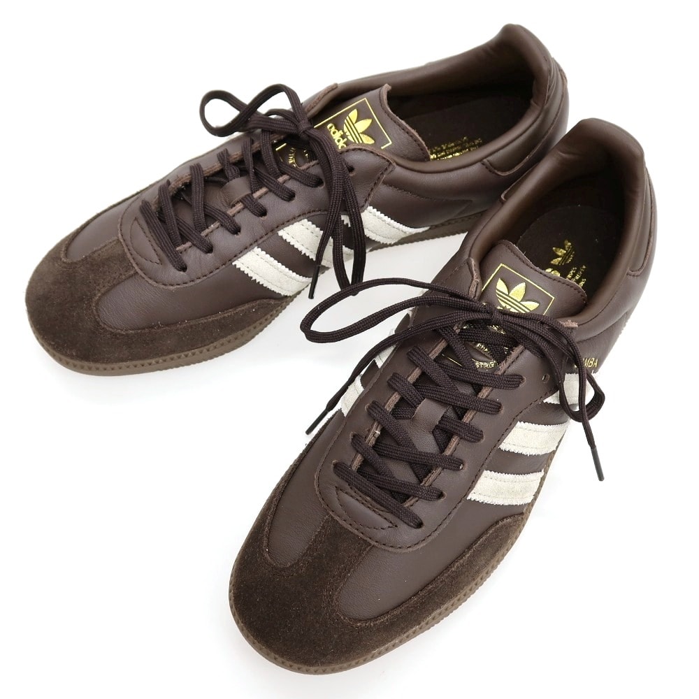 【中古】アディダス adidas URBAN RESEARCH別注 SAMBA OG UR HQ4887 スニーカー ブラウン【サイズ28】【メンズ】