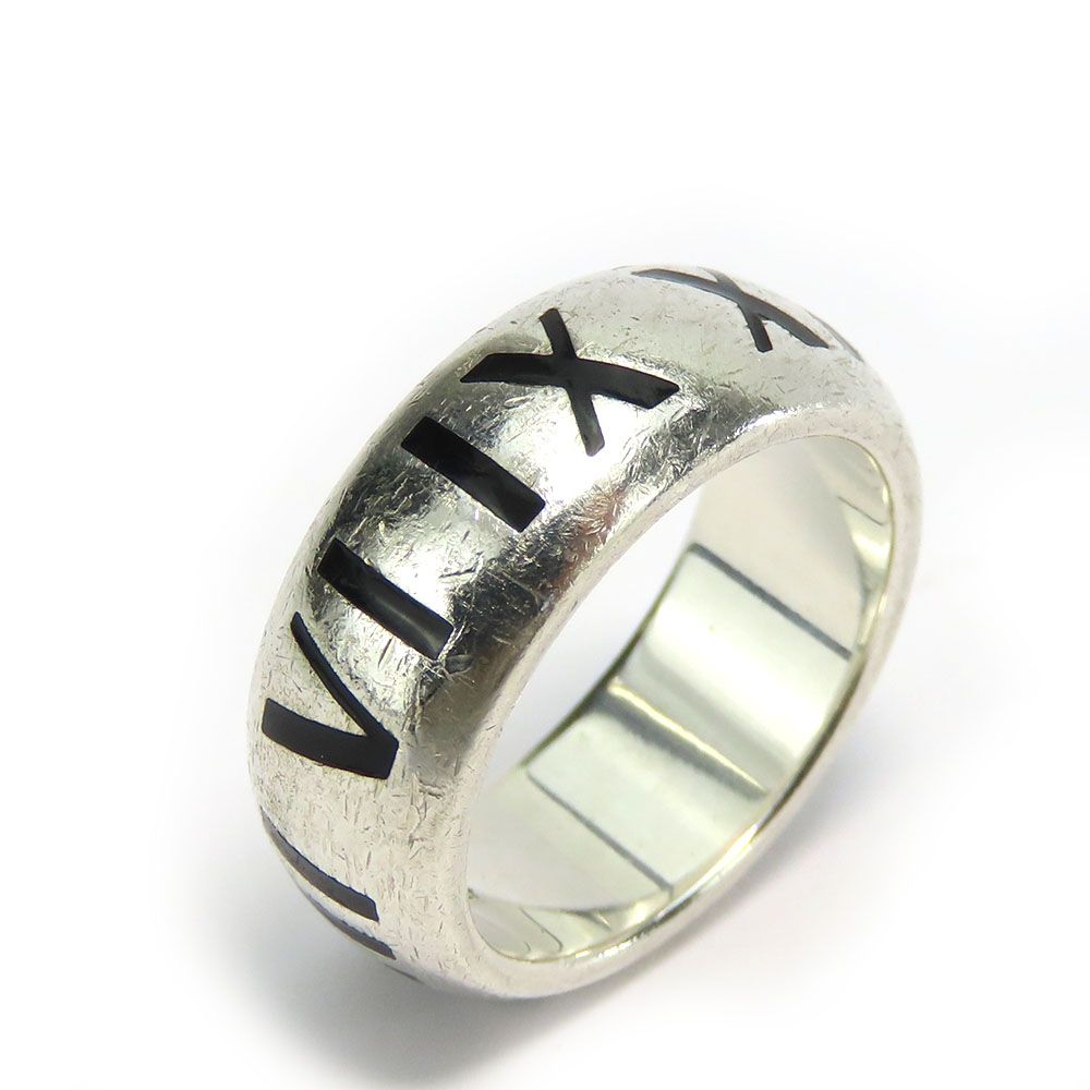 【中古】 ティファニー リング・指輪 アトラス シルバー925 約9.8g シルバー 約12.5号 アクセサリー レディース 女性 TIFFANY&Co.