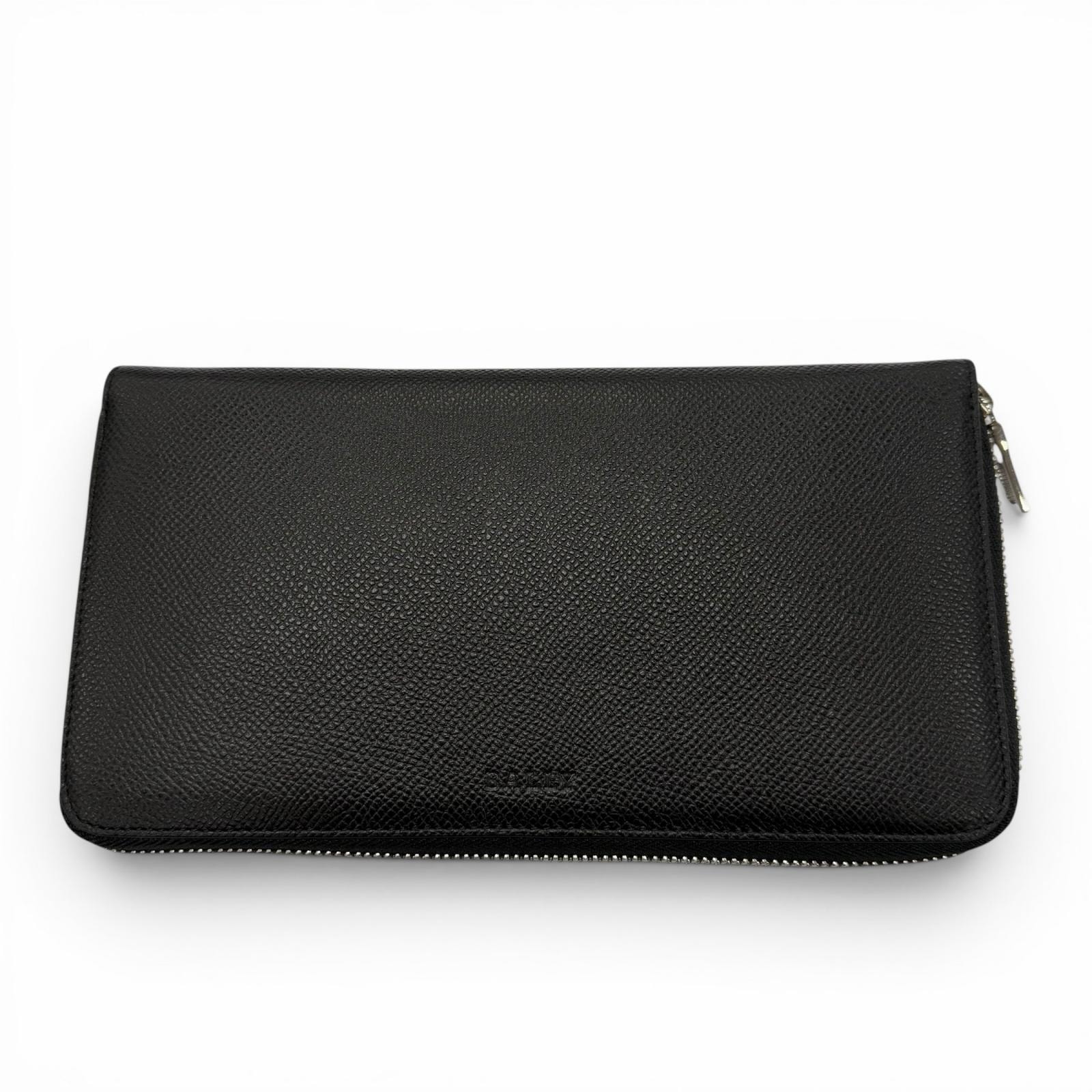 極美品 バリー 長財布 ブラック メンズ